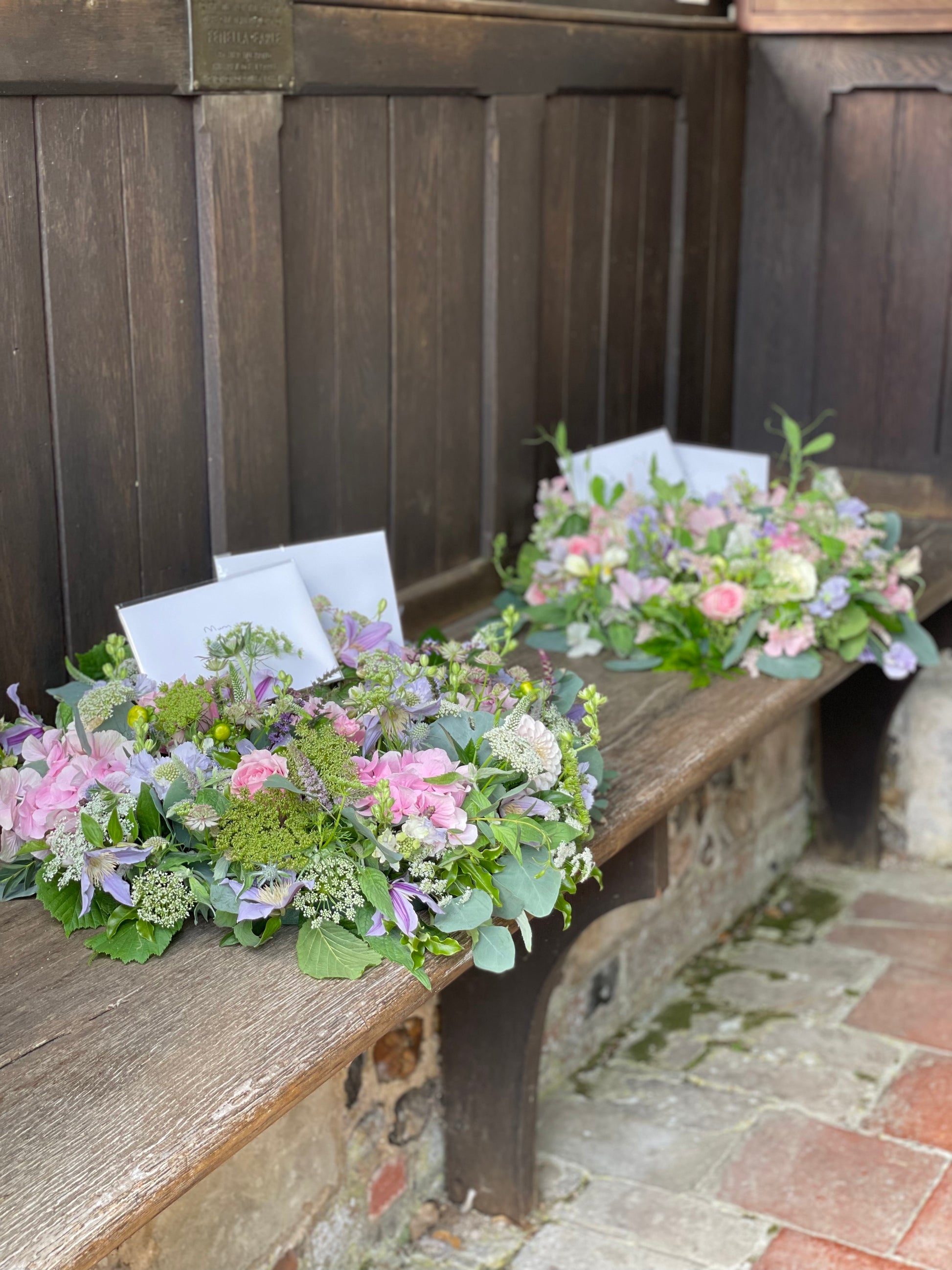 A FAREWELL WREATH TO GO