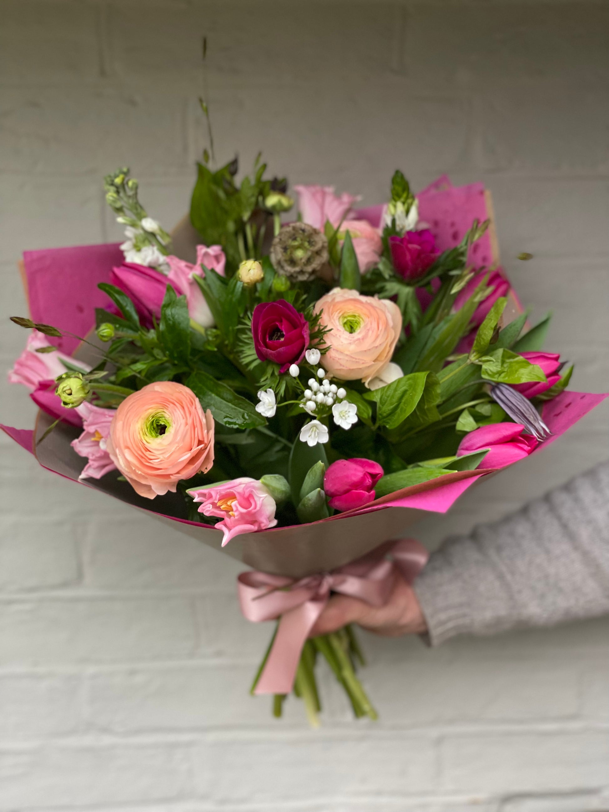 HAND-TIED FLOWER BOUQUET WORKSHOP