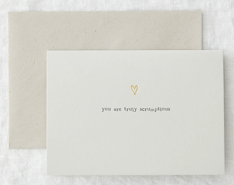 SCRUMPTIOUS CARD