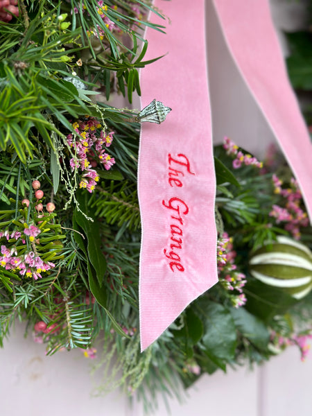 MONOGRAM YOUR RIBBON - VELVET