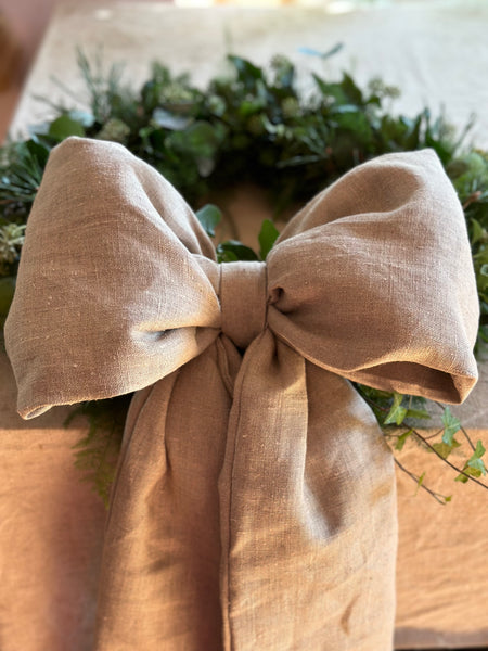 BOW - NATURAL LINEN