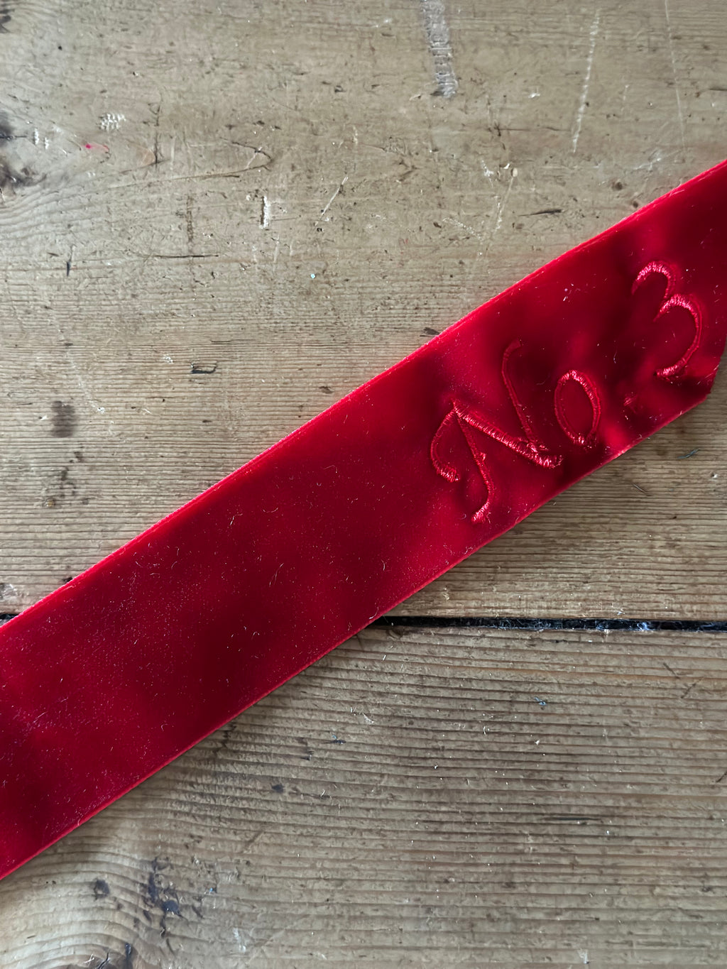 MONOGRAM YOUR RIBBON - VELVET