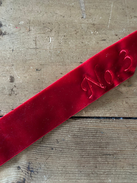MONOGRAM YOUR RIBBON - VELVET