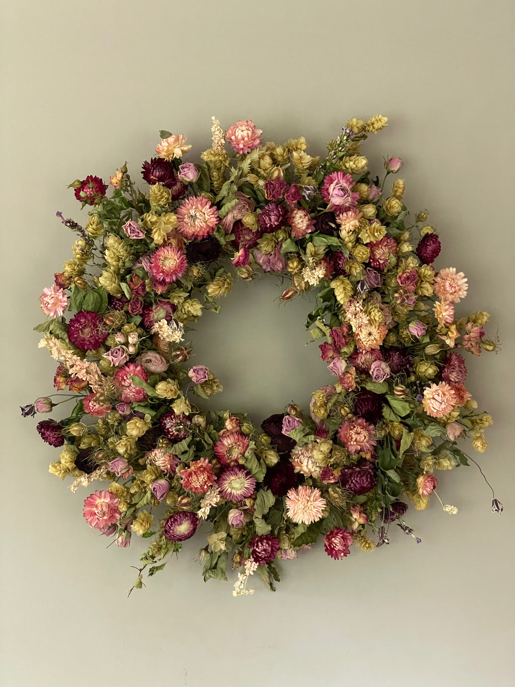 CLAUDIA & B EVERLASTING WREATH