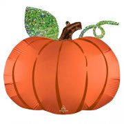 PUMPKIN BALLOON WITH HELIUM
