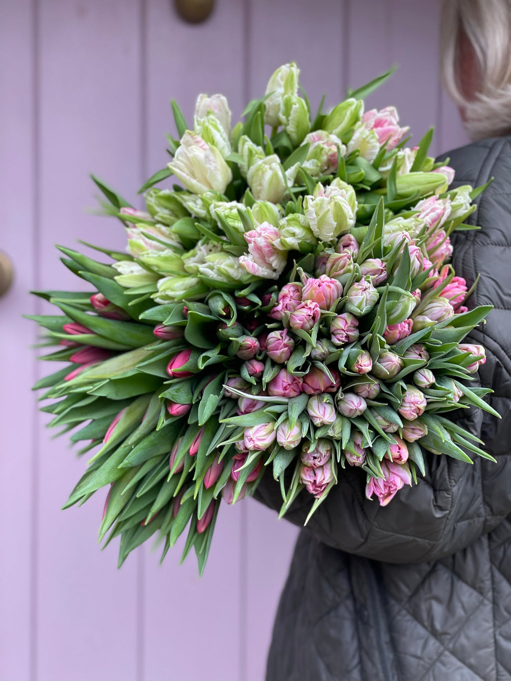 ARMFUL OF TULIPS