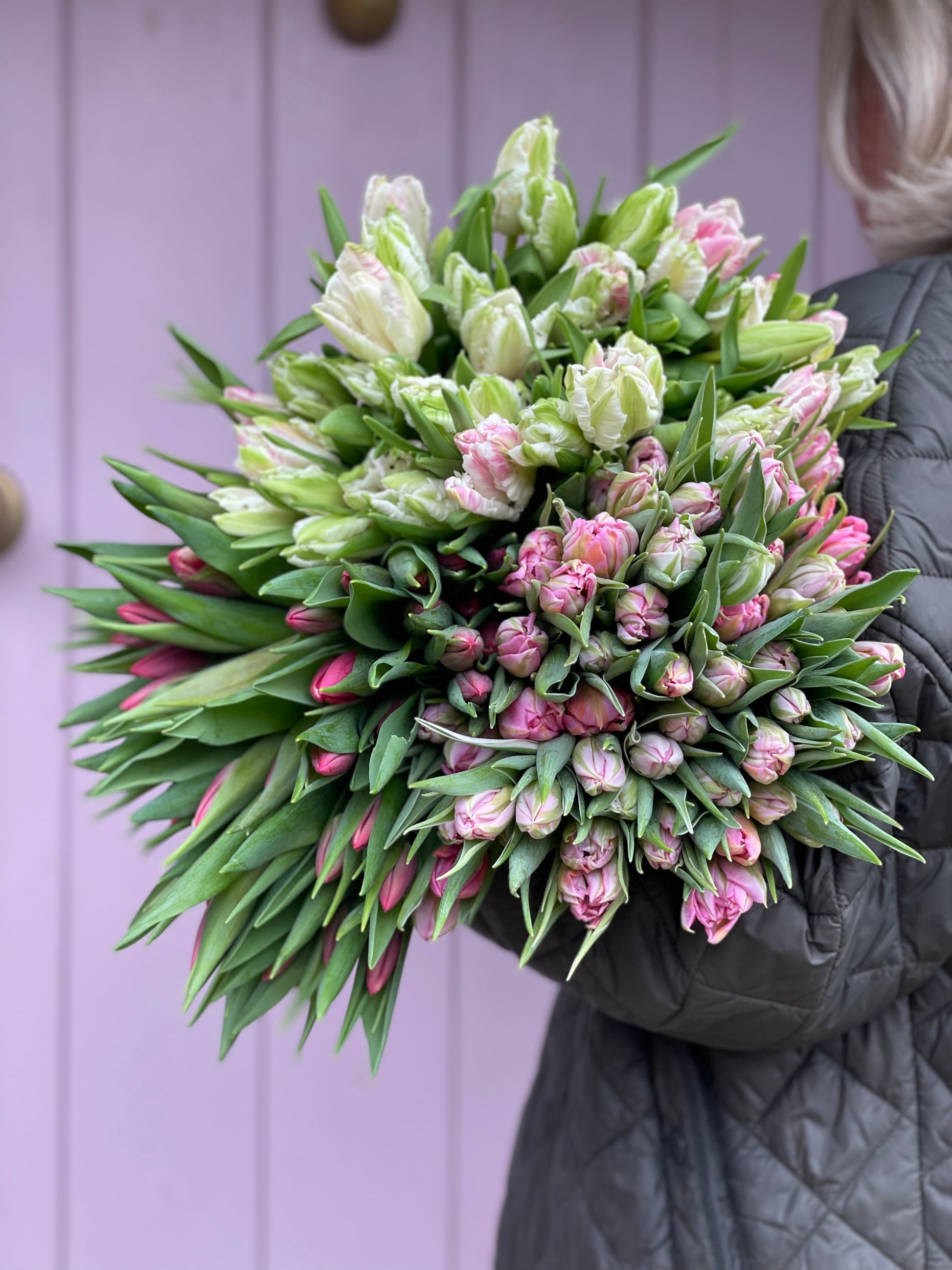 ARMFUL OF TULIPS