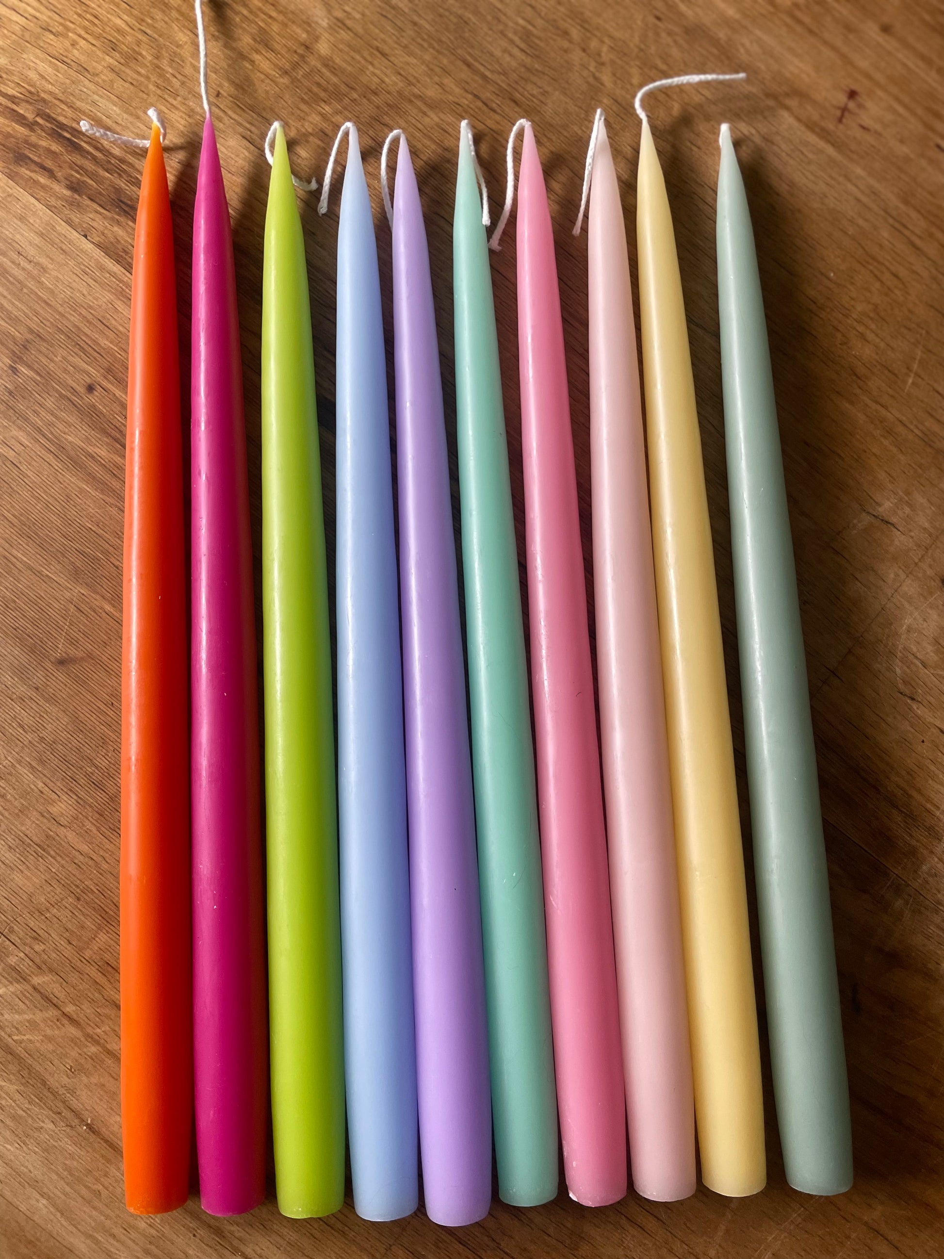 TAPERED DINNER CANDLES