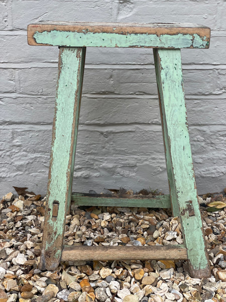 TURQUOISE WOODEN STALL