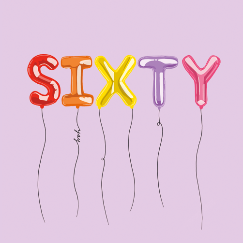 'SIXTY' CARD
