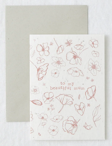 BEAUTIFUL MUM CARD