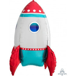 ROCKET BALLOON WITH HELIUM